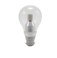 Boat Led Bulb, 3.5 watts - Globe Candle Led - 10-30 volts - B22 - White - D60*110mm - PS60-39L-B22-W - AZLED